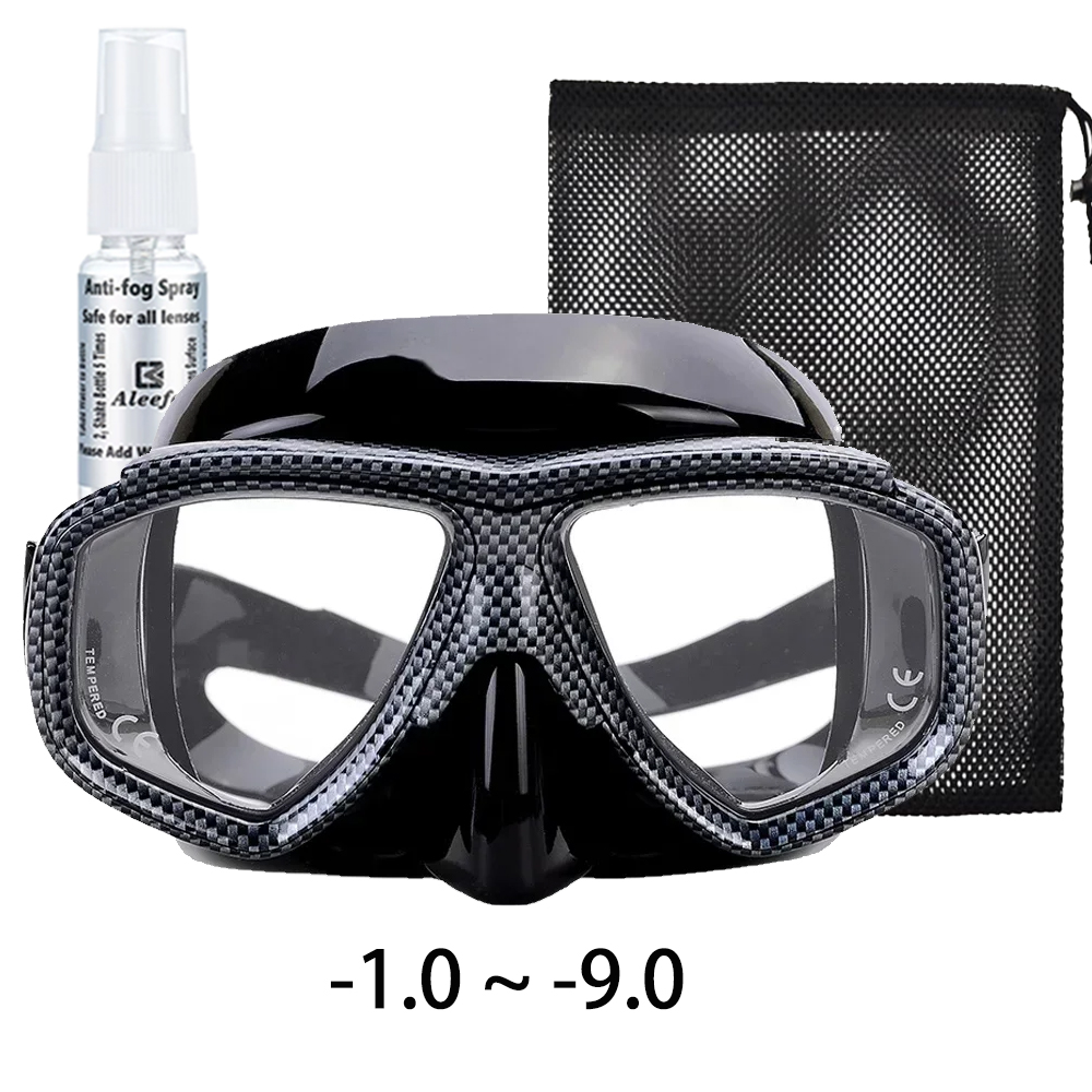 Anti Pollution Mask - Miyopi Tüplü Dalış Maskesi Yılan Derisi